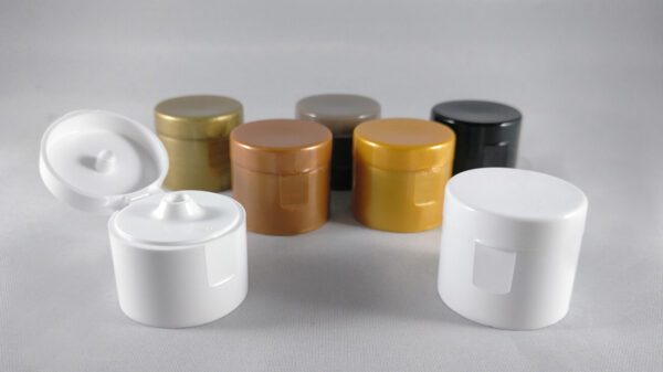 Nouveau bouchon cylindrique avec charnière