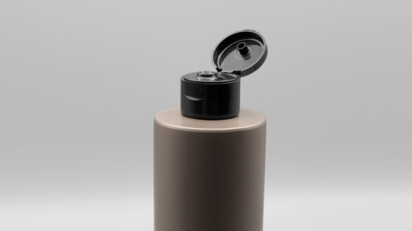 Bouchon cylindrique avec charnière - Image 2